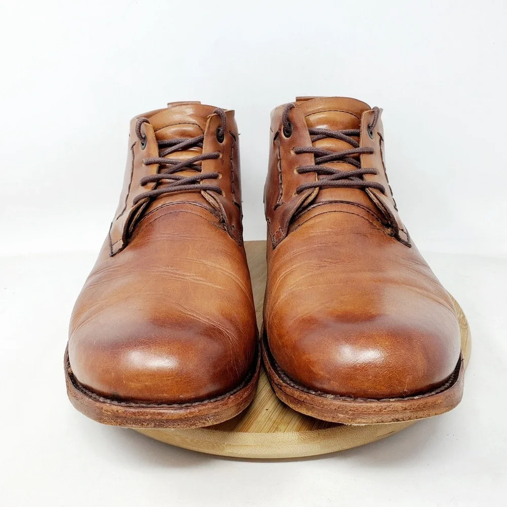 Sutro Boots Mens 10.5 D Lee Chukka Honey Brown Leather Lace Up Shoes